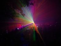 Grote lasershow - 