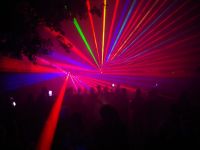 Grote lasershow - 